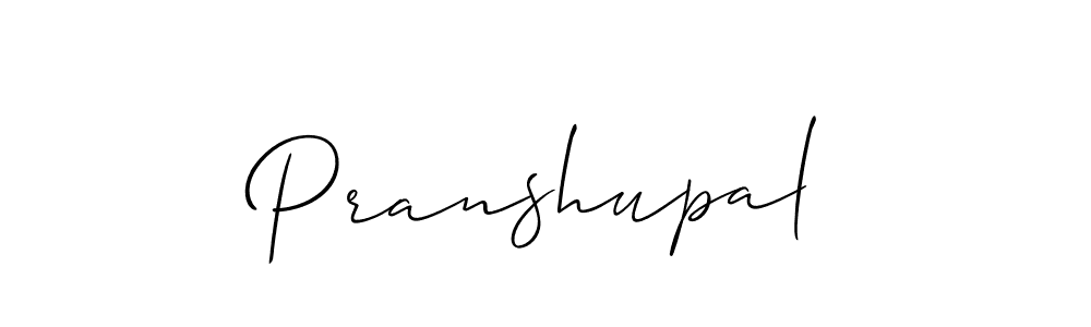 You should practise on your own different ways (Allison_Script) to write your name (Pranshupal) in signature. don't let someone else do it for you. Pranshupal signature style 2 images and pictures png