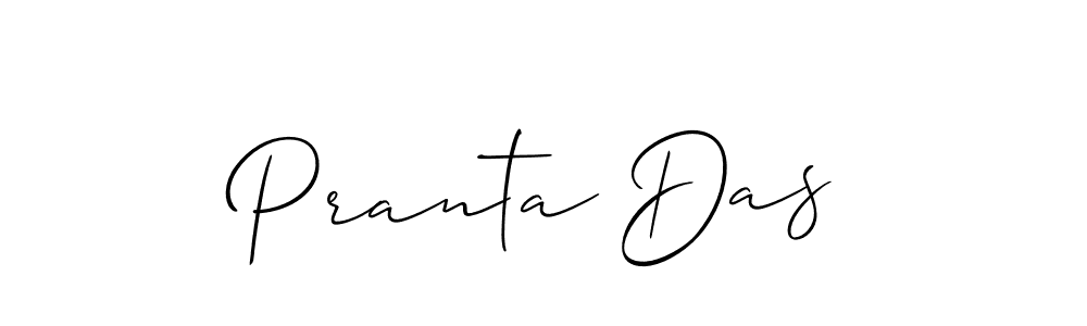 Pranta Das stylish signature style. Best Handwritten Sign (Allison_Script) for my name. Handwritten Signature Collection Ideas for my name Pranta Das. Pranta Das signature style 2 images and pictures png