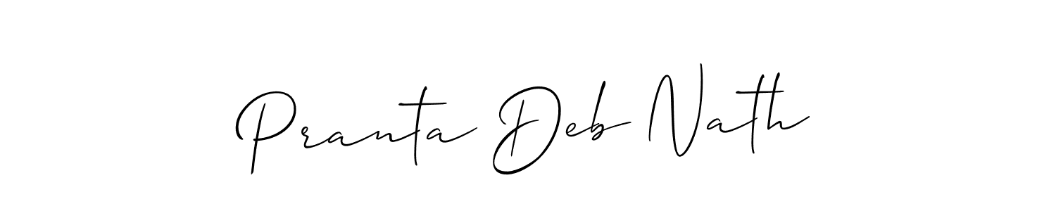 Make a beautiful signature design for name Pranta Deb Nath. Use this online signature maker to create a handwritten signature for free. Pranta Deb Nath signature style 2 images and pictures png