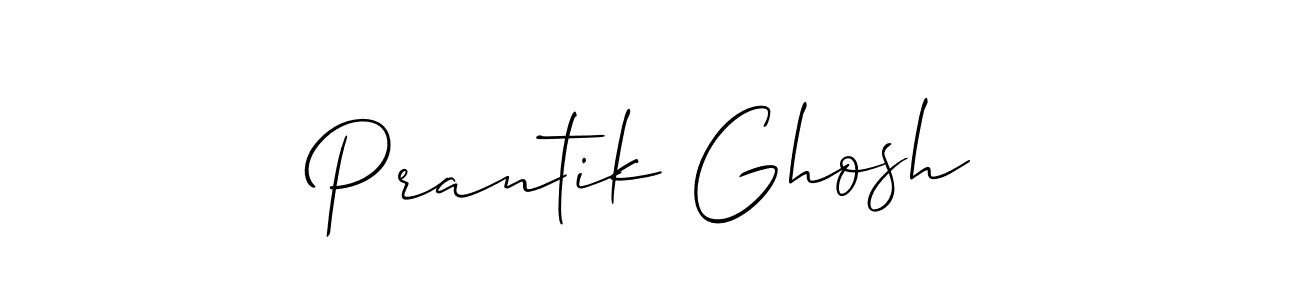 The best way (Allison_Script) to make a short signature is to pick only two or three words in your name. The name Prantik Ghosh include a total of six letters. For converting this name. Prantik Ghosh signature style 2 images and pictures png