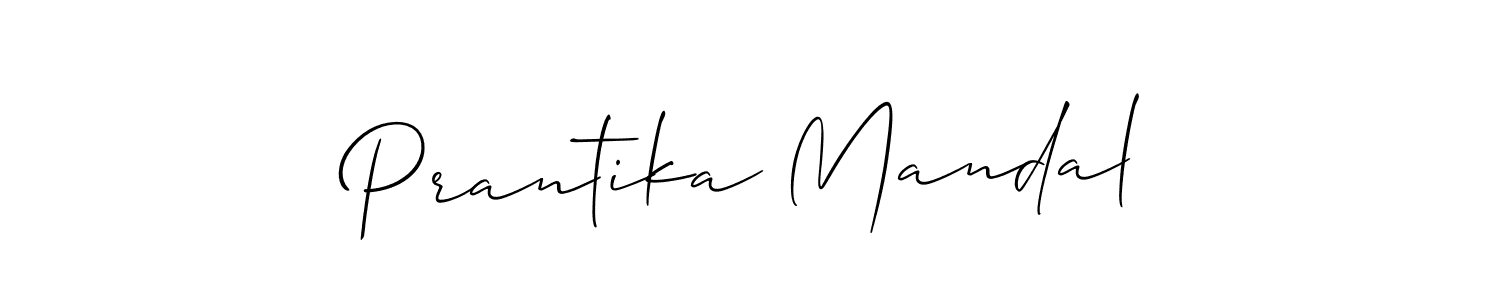 How to Draw Prantika Mandal signature style? Allison_Script is a latest design signature styles for name Prantika Mandal. Prantika Mandal signature style 2 images and pictures png