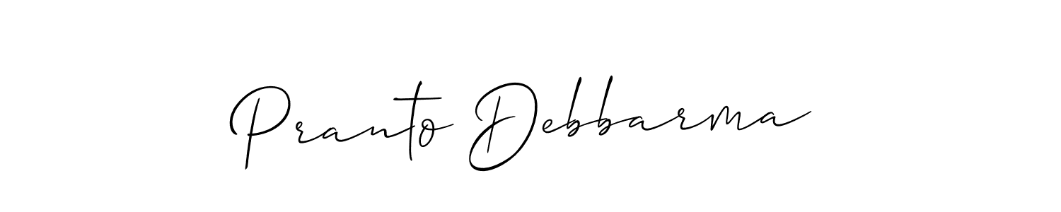 Make a beautiful signature design for name Pranto Debbarma. Use this online signature maker to create a handwritten signature for free. Pranto Debbarma signature style 2 images and pictures png