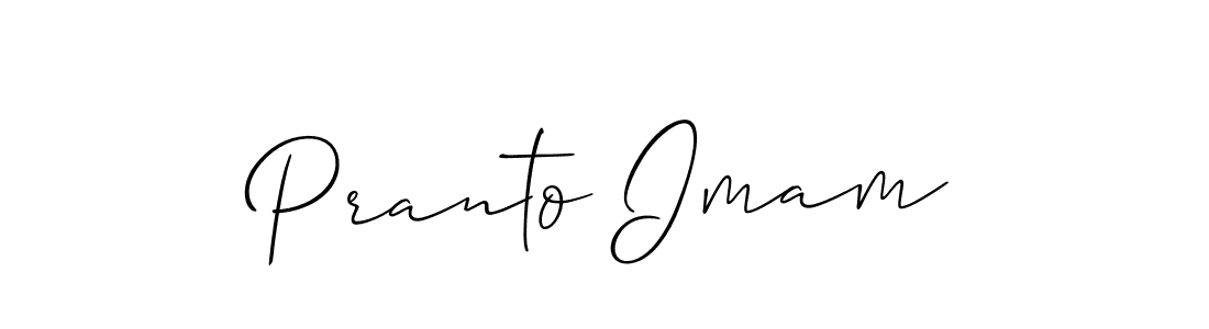 Best and Professional Signature Style for Pranto Imam. Allison_Script Best Signature Style Collection. Pranto Imam signature style 2 images and pictures png