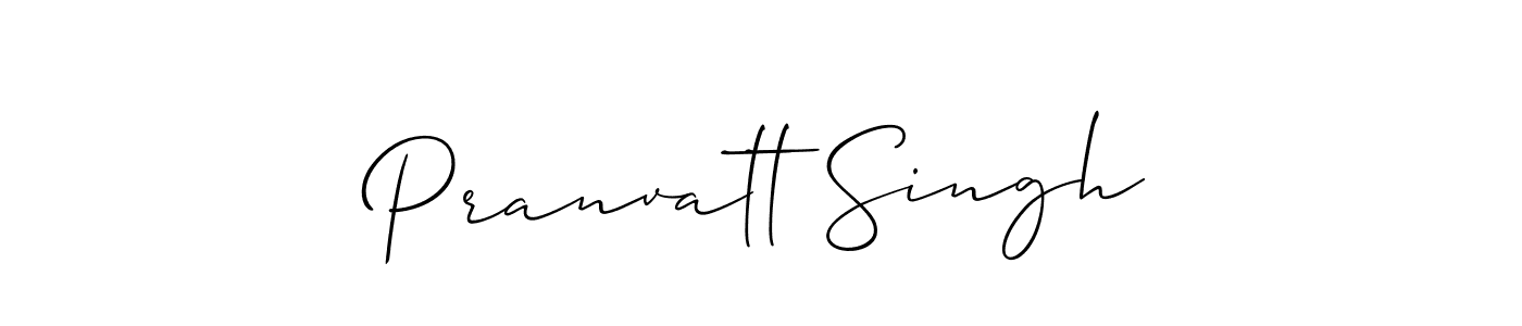 Similarly Allison_Script is the best handwritten signature design. Signature creator online .You can use it as an online autograph creator for name Pranvatt Singh. Pranvatt Singh signature style 2 images and pictures png