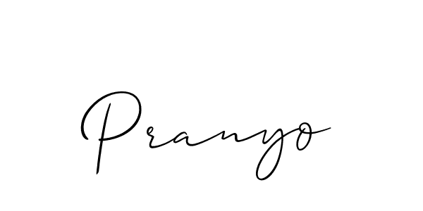 Here are the top 10 professional signature styles for the name Pranyo. These are the best autograph styles you can use for your name. Pranyo signature style 2 images and pictures png