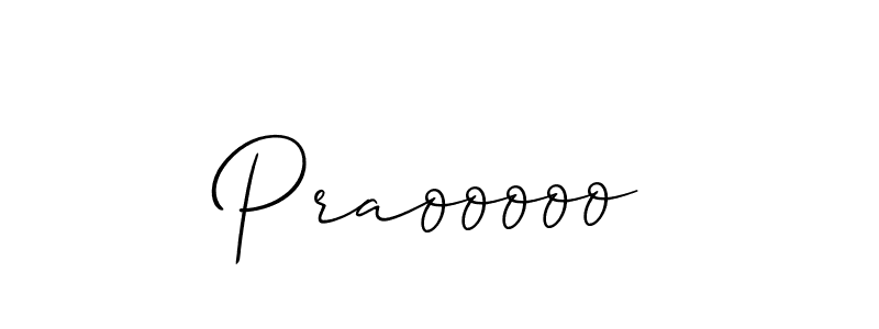 Use a signature maker to create a handwritten signature online. With this signature software, you can design (Allison_Script) your own signature for name Praooooo. Praooooo signature style 2 images and pictures png