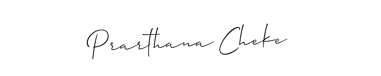 Use a signature maker to create a handwritten signature online. With this signature software, you can design (Allison_Script) your own signature for name Prarthana Cheke. Prarthana Cheke signature style 2 images and pictures png