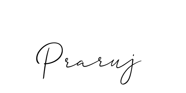 Also we have Praruj name is the best signature style. Create professional handwritten signature collection using Allison_Script autograph style. Praruj signature style 2 images and pictures png