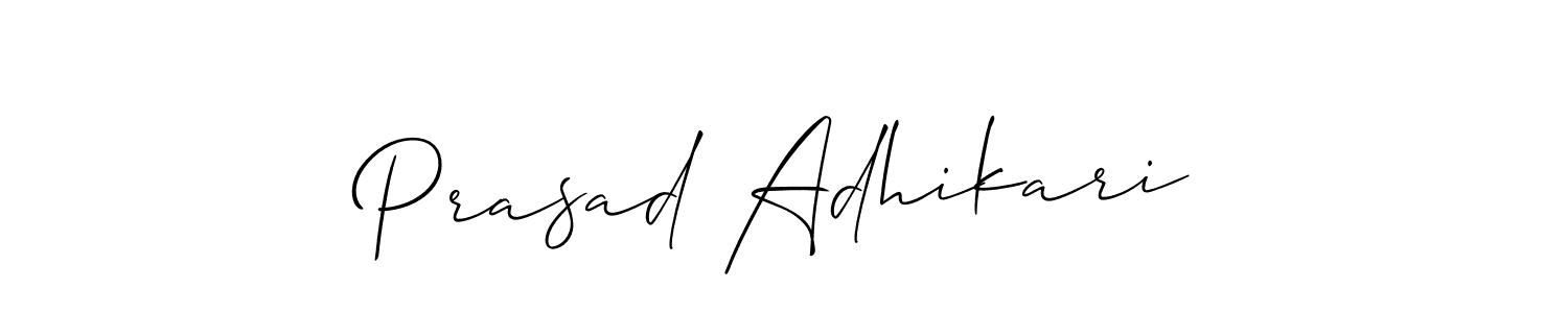 Once you've used our free online signature maker to create your best signature Allison_Script style, it's time to enjoy all of the benefits that Prasad Adhikari name signing documents. Prasad Adhikari signature style 2 images and pictures png