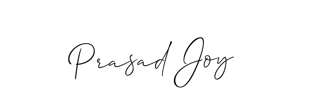 Make a beautiful signature design for name Prasad Joy. Use this online signature maker to create a handwritten signature for free. Prasad Joy signature style 2 images and pictures png