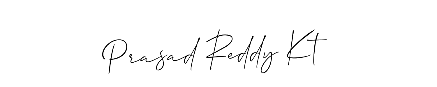 Make a beautiful signature design for name Prasad Reddy Kt. Use this online signature maker to create a handwritten signature for free. Prasad Reddy Kt signature style 2 images and pictures png