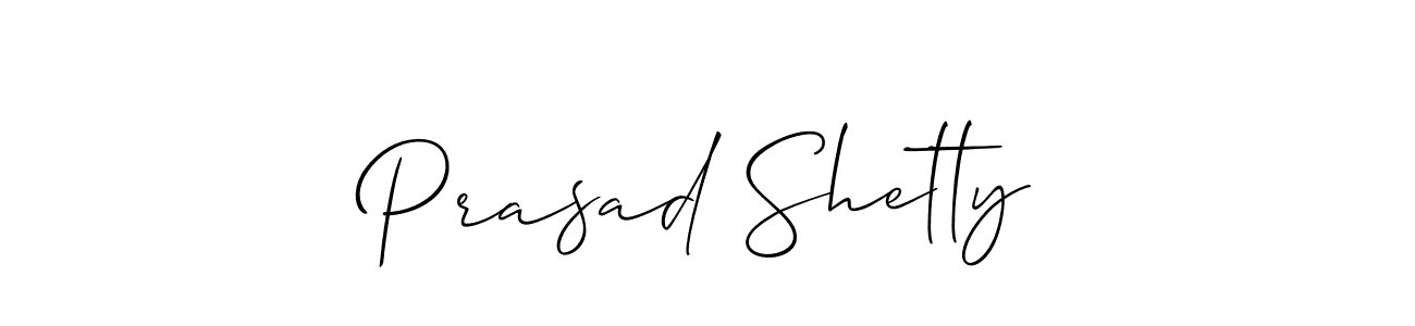 Similarly Allison_Script is the best handwritten signature design. Signature creator online .You can use it as an online autograph creator for name Prasad Shetty. Prasad Shetty signature style 2 images and pictures png