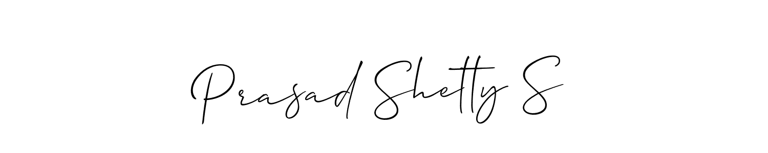 Similarly Allison_Script is the best handwritten signature design. Signature creator online .You can use it as an online autograph creator for name Prasad Shetty S. Prasad Shetty S signature style 2 images and pictures png