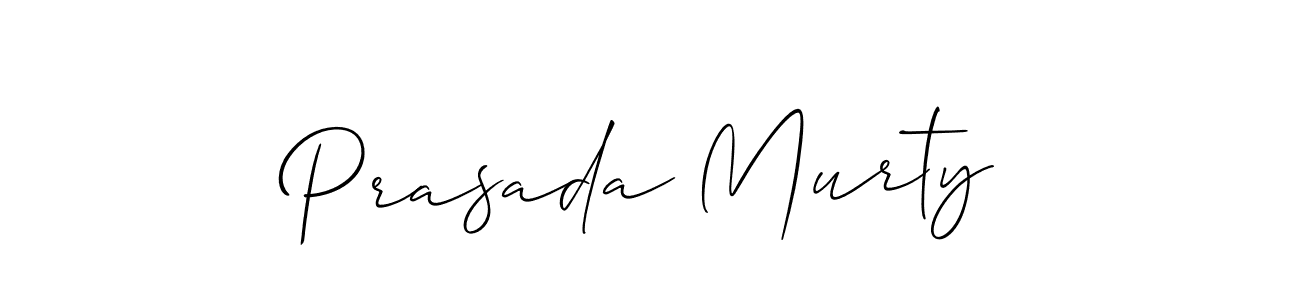 Use a signature maker to create a handwritten signature online. With this signature software, you can design (Allison_Script) your own signature for name Prasada Murty. Prasada Murty signature style 2 images and pictures png