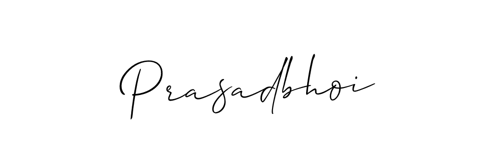 Make a short Prasadbhoi signature style. Manage your documents anywhere anytime using Allison_Script. Create and add eSignatures, submit forms, share and send files easily. Prasadbhoi signature style 2 images and pictures png