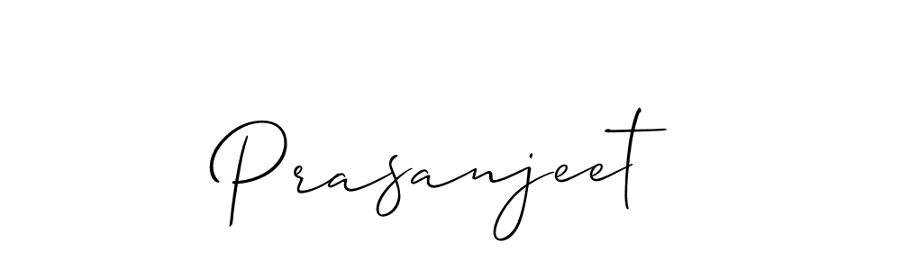 Create a beautiful signature design for name Prasanjeet. With this signature (Allison_Script) fonts, you can make a handwritten signature for free. Prasanjeet signature style 2 images and pictures png