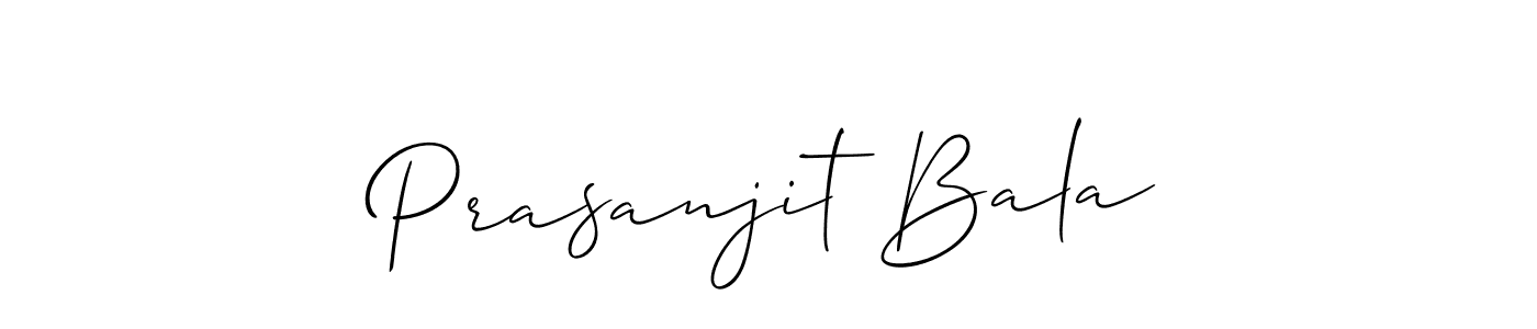 Make a beautiful signature design for name Prasanjit Bala. Use this online signature maker to create a handwritten signature for free. Prasanjit Bala signature style 2 images and pictures png