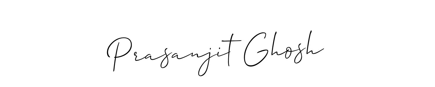 Also we have Prasanjit Ghosh name is the best signature style. Create professional handwritten signature collection using Allison_Script autograph style. Prasanjit Ghosh signature style 2 images and pictures png