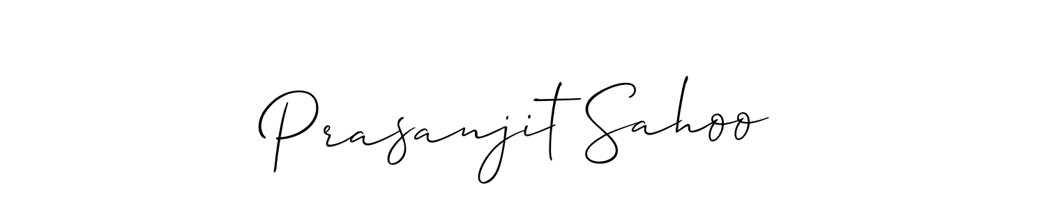 Also You can easily find your signature by using the search form. We will create Prasanjit Sahoo name handwritten signature images for you free of cost using Allison_Script sign style. Prasanjit Sahoo signature style 2 images and pictures png