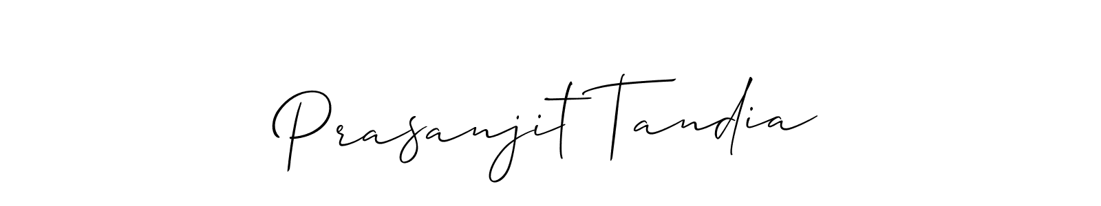 Also You can easily find your signature by using the search form. We will create Prasanjit Tandia name handwritten signature images for you free of cost using Allison_Script sign style. Prasanjit Tandia signature style 2 images and pictures png