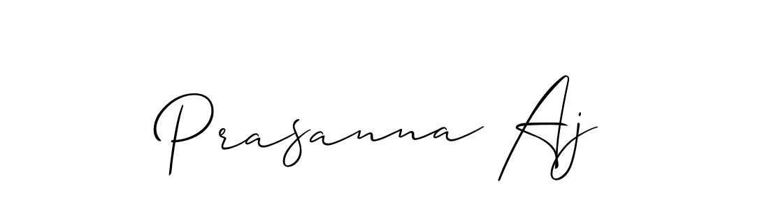 This is the best signature style for the Prasanna Aj name. Also you like these signature font (Allison_Script). Mix name signature. Prasanna Aj signature style 2 images and pictures png