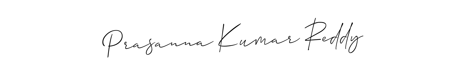 Also You can easily find your signature by using the search form. We will create Prasanna Kumar Reddy name handwritten signature images for you free of cost using Allison_Script sign style. Prasanna Kumar Reddy signature style 2 images and pictures png