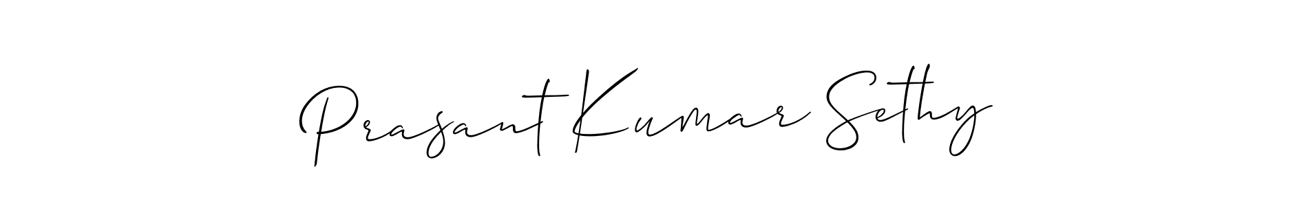 This is the best signature style for the Prasant Kumar Sethy name. Also you like these signature font (Allison_Script). Mix name signature. Prasant Kumar Sethy signature style 2 images and pictures png