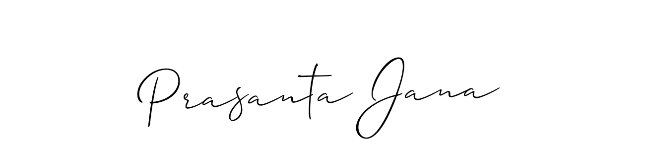 Make a beautiful signature design for name Prasanta Jana. Use this online signature maker to create a handwritten signature for free. Prasanta Jana signature style 2 images and pictures png