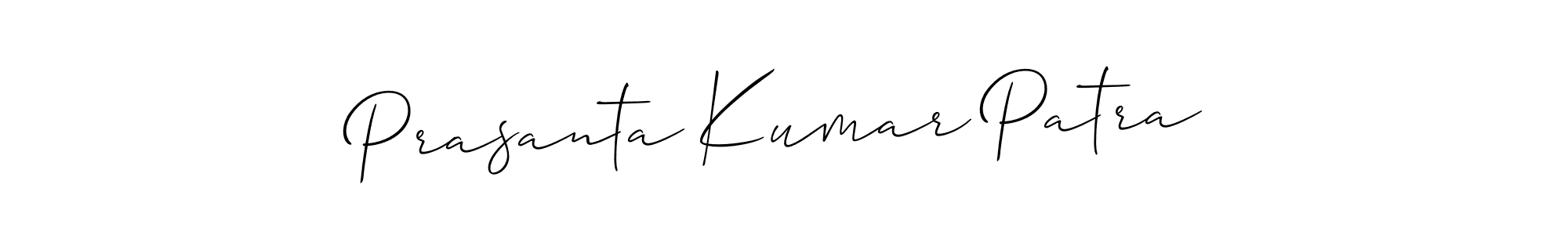 It looks lik you need a new signature style for name Prasanta Kumar Patra. Design unique handwritten (Allison_Script) signature with our free signature maker in just a few clicks. Prasanta Kumar Patra signature style 2 images and pictures png