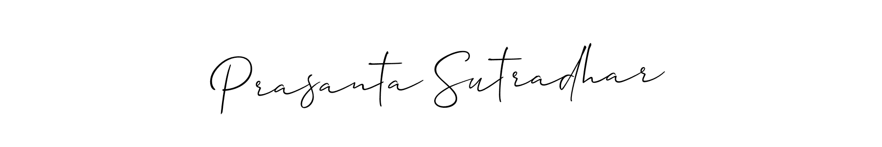 Also we have Prasanta Sutradhar name is the best signature style. Create professional handwritten signature collection using Allison_Script autograph style. Prasanta Sutradhar signature style 2 images and pictures png