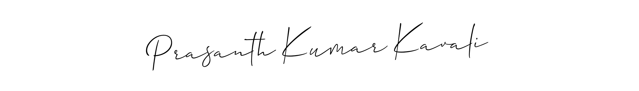 Also You can easily find your signature by using the search form. We will create Prasanth Kumar Kavali name handwritten signature images for you free of cost using Allison_Script sign style. Prasanth Kumar Kavali signature style 2 images and pictures png