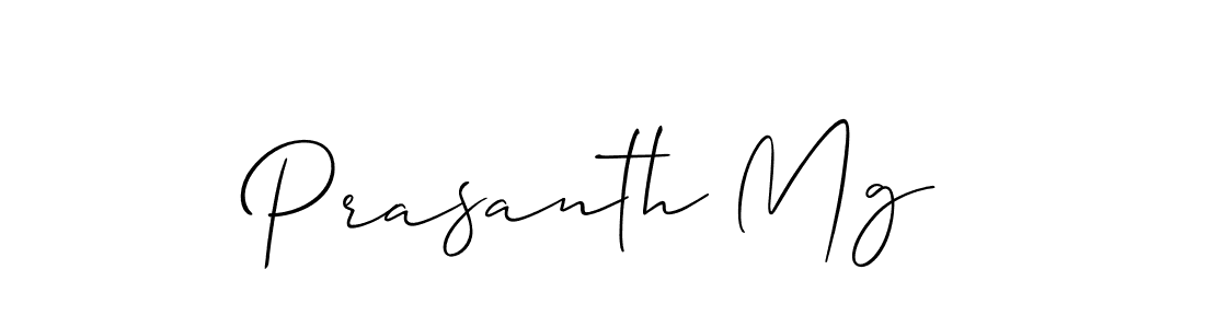 Prasanth Mg stylish signature style. Best Handwritten Sign (Allison_Script) for my name. Handwritten Signature Collection Ideas for my name Prasanth Mg. Prasanth Mg signature style 2 images and pictures png