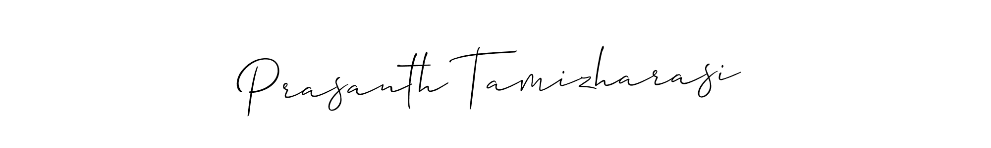 This is the best signature style for the Prasanth Tamizharasi name. Also you like these signature font (Allison_Script). Mix name signature. Prasanth Tamizharasi signature style 2 images and pictures png