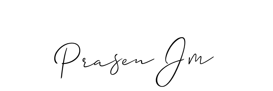 Similarly Allison_Script is the best handwritten signature design. Signature creator online .You can use it as an online autograph creator for name Prasen Jm. Prasen Jm signature style 2 images and pictures png