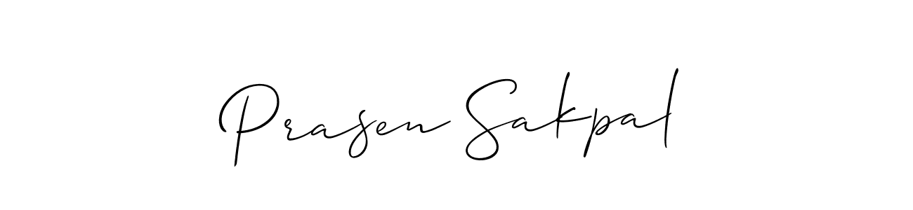 Once you've used our free online signature maker to create your best signature Allison_Script style, it's time to enjoy all of the benefits that Prasen Sakpal name signing documents. Prasen Sakpal signature style 2 images and pictures png