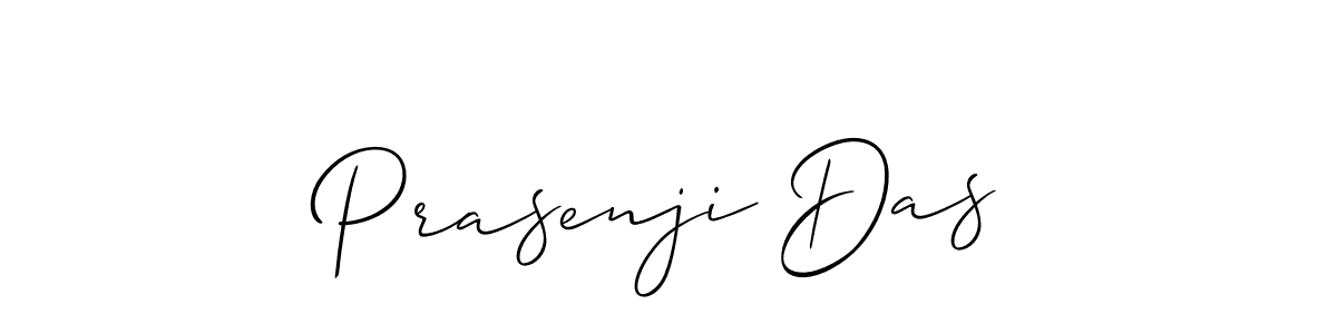 It looks lik you need a new signature style for name Prasenji Das. Design unique handwritten (Allison_Script) signature with our free signature maker in just a few clicks. Prasenji Das signature style 2 images and pictures png