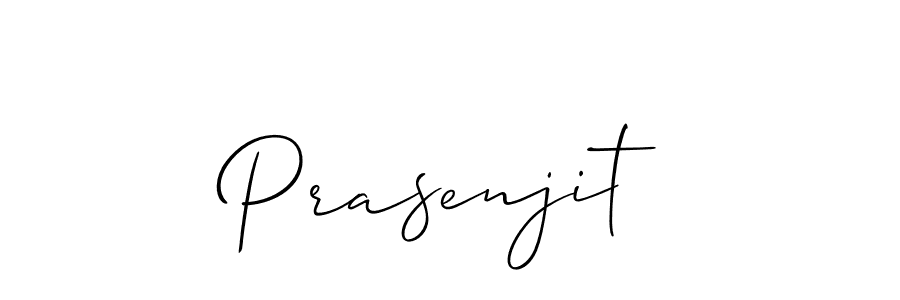 Create a beautiful signature design for name Prasenjit. With this signature (Allison_Script) fonts, you can make a handwritten signature for free. Prasenjit signature style 2 images and pictures png