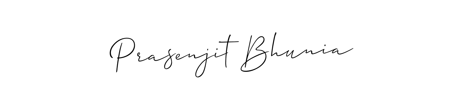 Make a beautiful signature design for name Prasenjit Bhunia. Use this online signature maker to create a handwritten signature for free. Prasenjit Bhunia signature style 2 images and pictures png