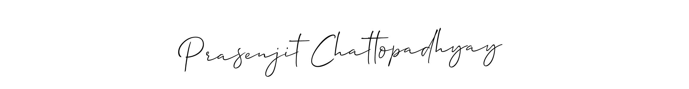 You should practise on your own different ways (Allison_Script) to write your name (Prasenjit Chattopadhyay) in signature. don't let someone else do it for you. Prasenjit Chattopadhyay signature style 2 images and pictures png