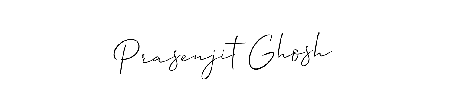 You should practise on your own different ways (Allison_Script) to write your name (Prasenjit Ghosh) in signature. don't let someone else do it for you. Prasenjit Ghosh signature style 2 images and pictures png