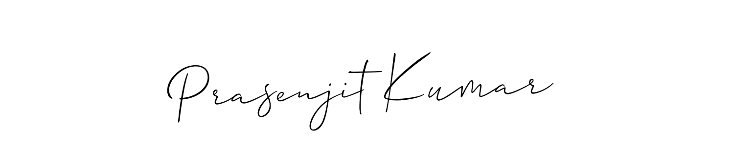 Also we have Prasenjit Kumar name is the best signature style. Create professional handwritten signature collection using Allison_Script autograph style. Prasenjit Kumar signature style 2 images and pictures png