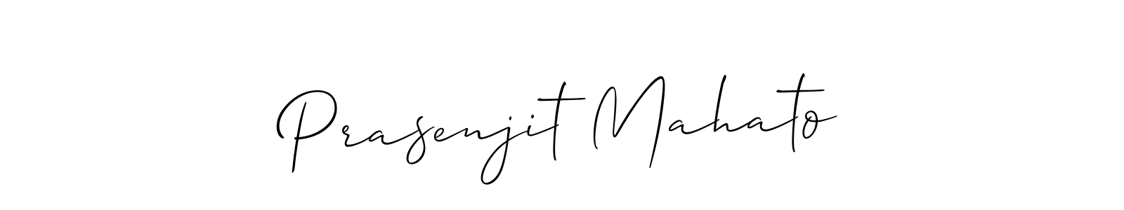 Prasenjit Mahato stylish signature style. Best Handwritten Sign (Allison_Script) for my name. Handwritten Signature Collection Ideas for my name Prasenjit Mahato. Prasenjit Mahato signature style 2 images and pictures png