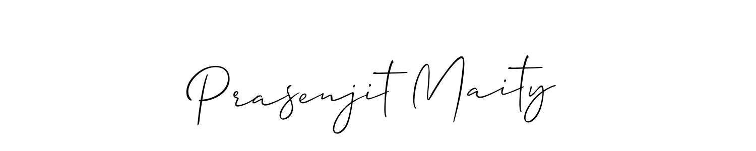 Prasenjit Maity stylish signature style. Best Handwritten Sign (Allison_Script) for my name. Handwritten Signature Collection Ideas for my name Prasenjit Maity. Prasenjit Maity signature style 2 images and pictures png