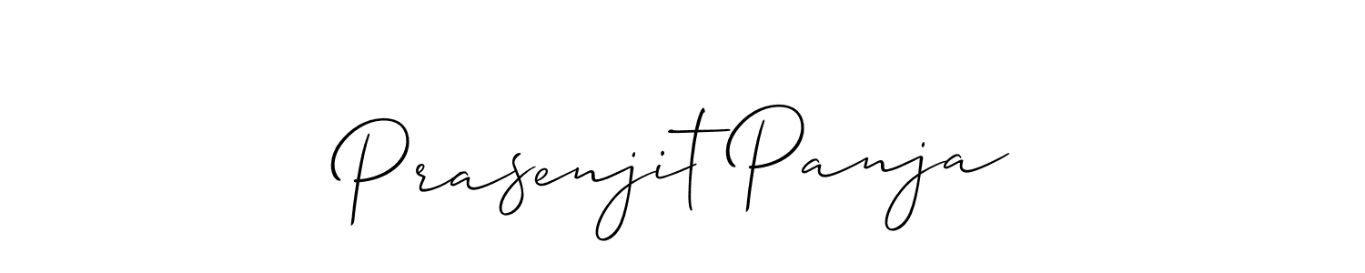 How to Draw Prasenjit Panja signature style? Allison_Script is a latest design signature styles for name Prasenjit Panja. Prasenjit Panja signature style 2 images and pictures png