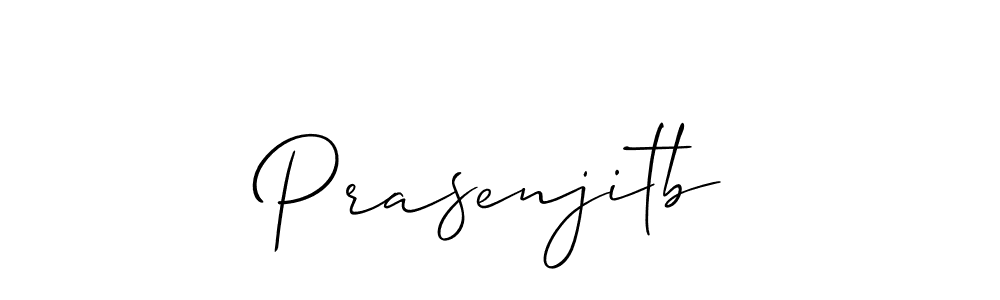 Make a beautiful signature design for name Prasenjitb. Use this online signature maker to create a handwritten signature for free. Prasenjitb signature style 2 images and pictures png