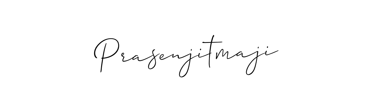 Also You can easily find your signature by using the search form. We will create Prasenjitmaji name handwritten signature images for you free of cost using Allison_Script sign style. Prasenjitmaji signature style 2 images and pictures png