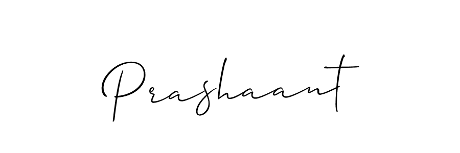 Make a short Prashaant signature style. Manage your documents anywhere anytime using Allison_Script. Create and add eSignatures, submit forms, share and send files easily. Prashaant signature style 2 images and pictures png