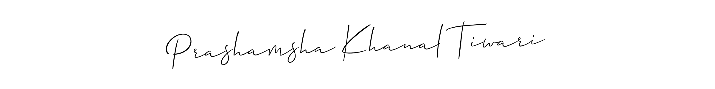You can use this online signature creator to create a handwritten signature for the name Prashamsha Khanal Tiwari. This is the best online autograph maker. Prashamsha Khanal Tiwari signature style 2 images and pictures png