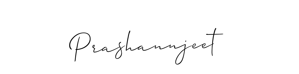 It looks lik you need a new signature style for name Prashannjeet. Design unique handwritten (Allison_Script) signature with our free signature maker in just a few clicks. Prashannjeet signature style 2 images and pictures png