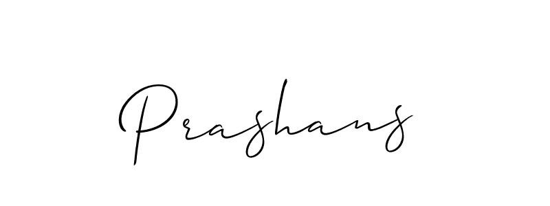 Similarly Allison_Script is the best handwritten signature design. Signature creator online .You can use it as an online autograph creator for name Prashans. Prashans signature style 2 images and pictures png